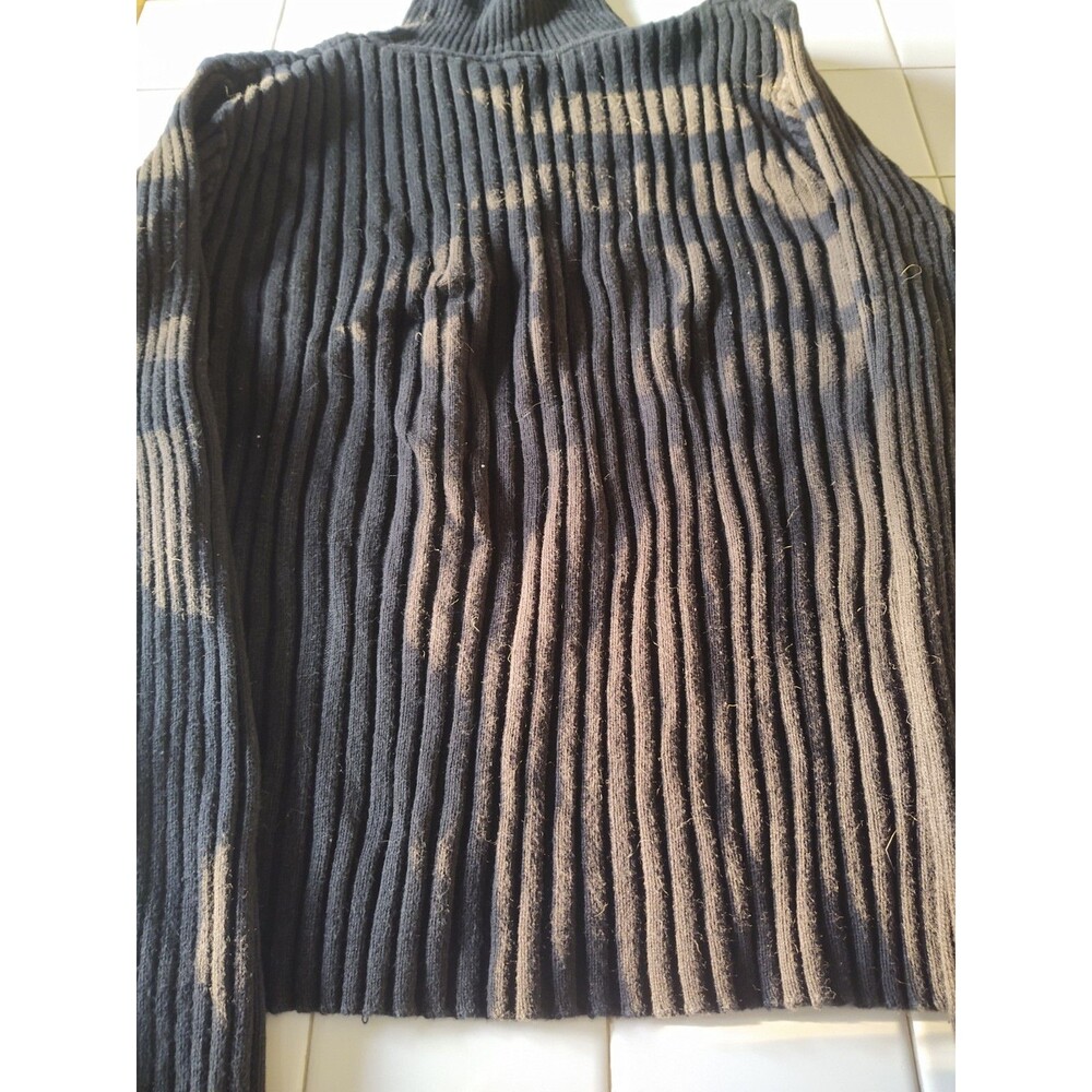J Crew 100% Cotton Cableknit Turtleneck Sweater